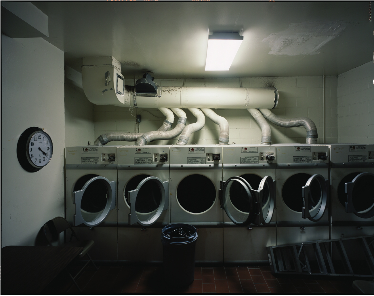 Basement laundry, New York City, 2004