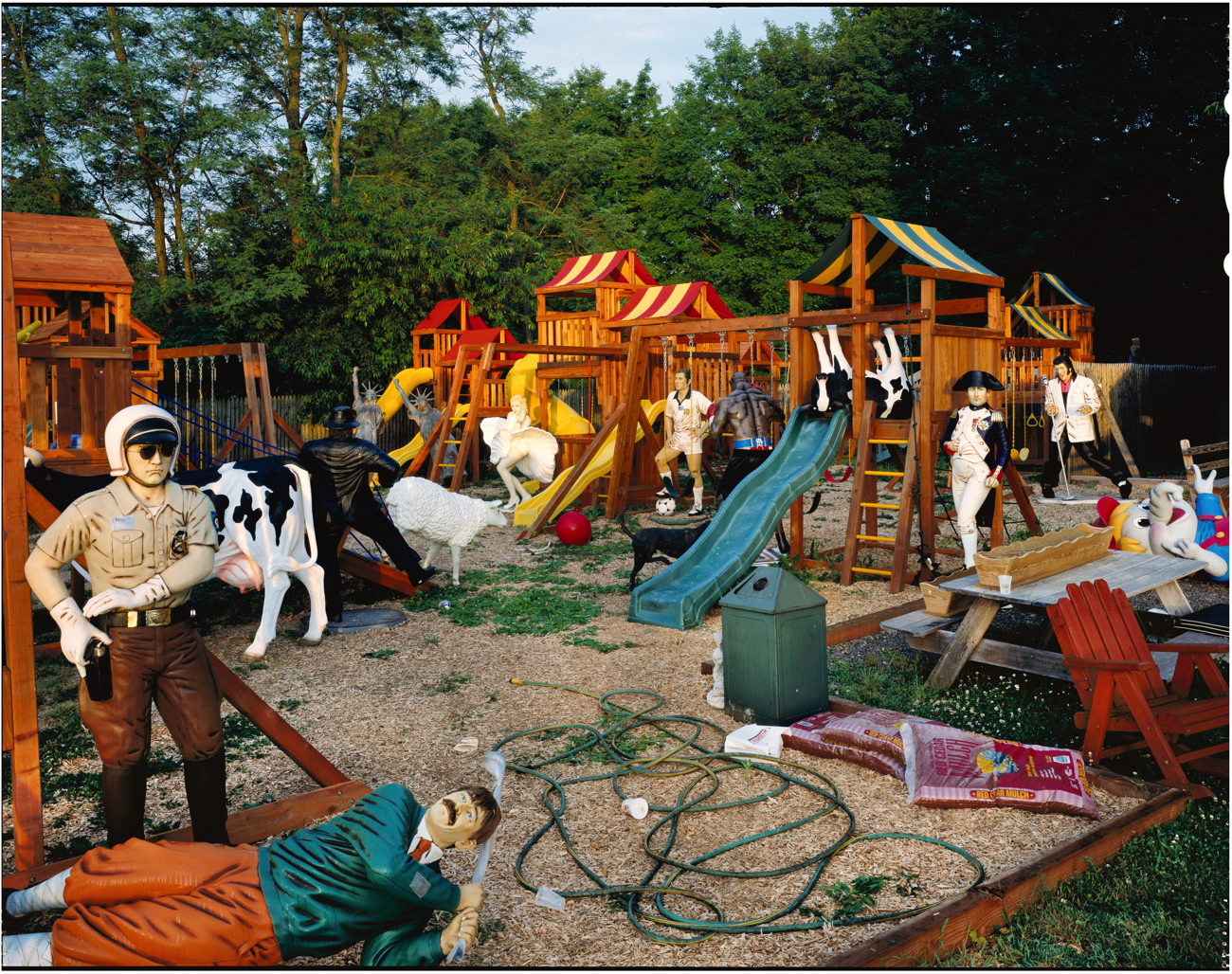 Roadside sale, Hartford, Connecticut, 2002