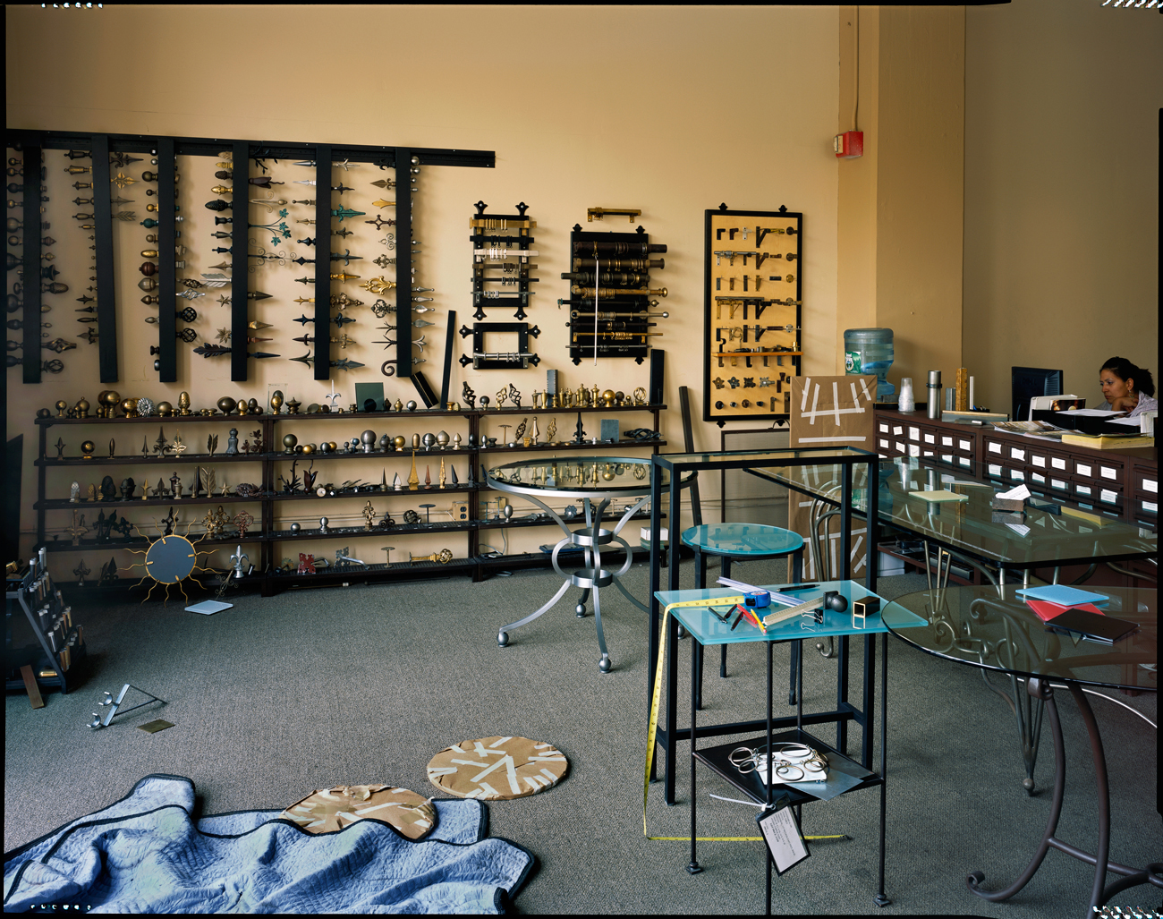 Finials and ironworks shop, New York City, 2010