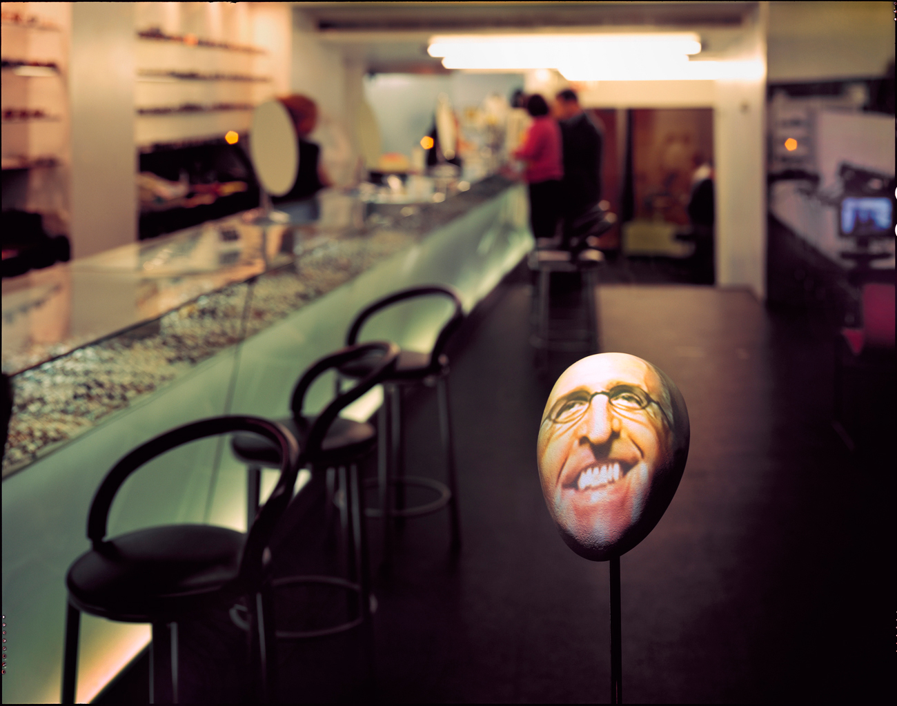 Optician’s window display, New York City, 2006