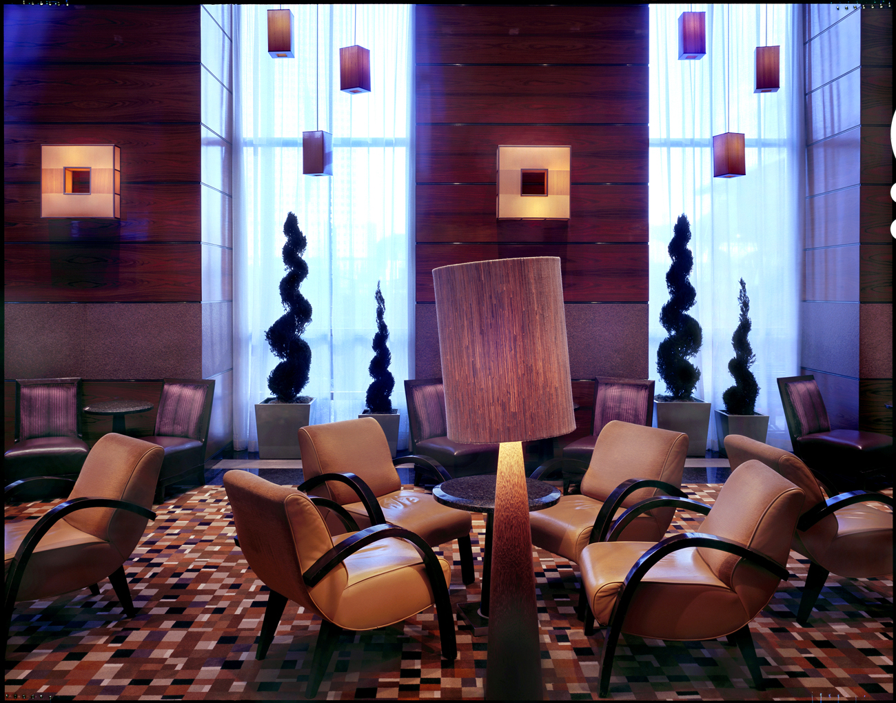 Millenium Hilton Hotel lobby, Ground Zero, New York City, 2004