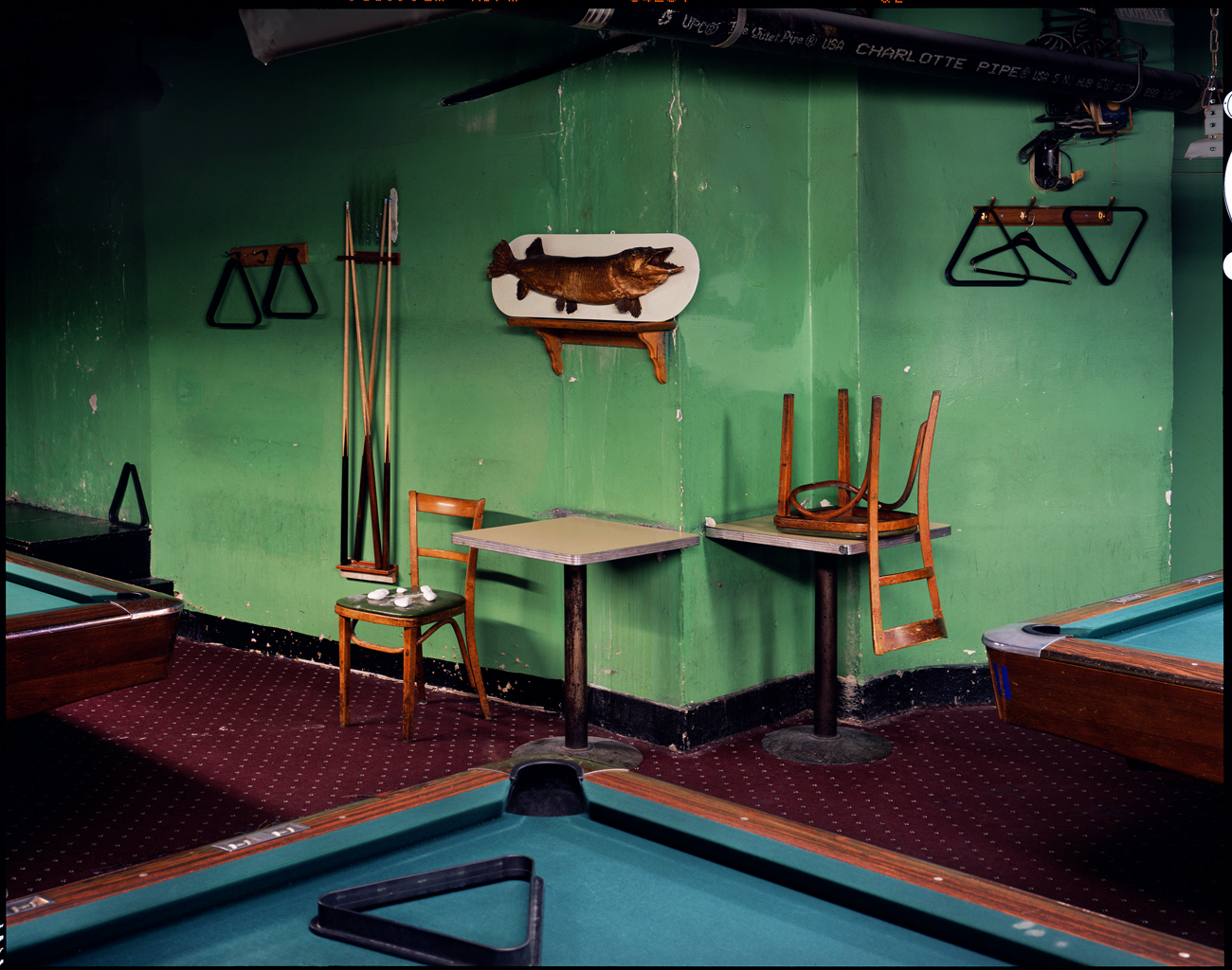 Pool hall, East 21st Street, New York City, 2014