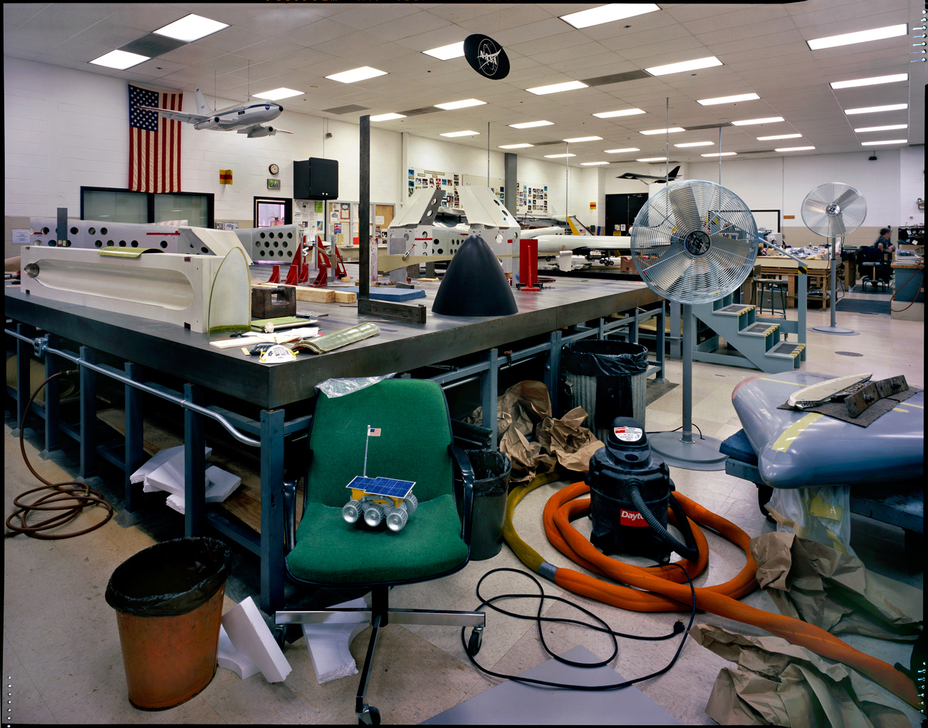 Mars Sojourner model, NASA model department, Hampton, Virginia, 2002