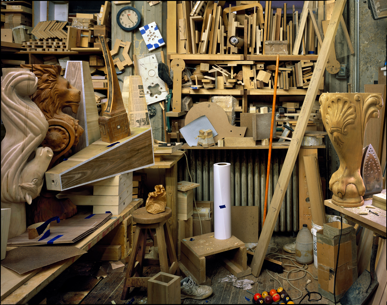 Workroom, Blatt Billiards, New York City, 2013