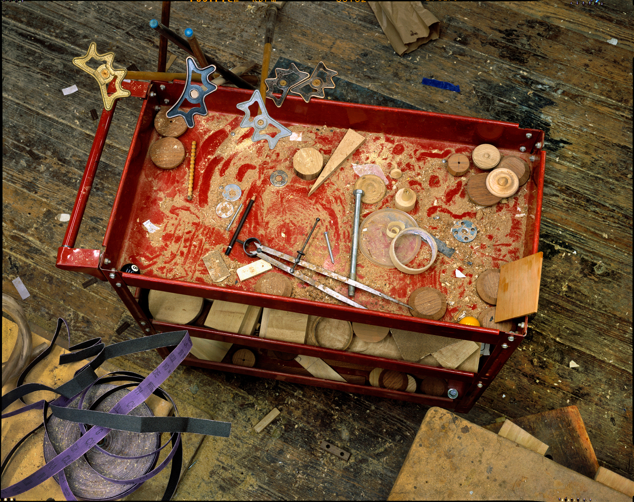 Workshop cart, Blatt Billiards, New York City, 2013