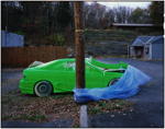 Painted car, upstate New York, 2005