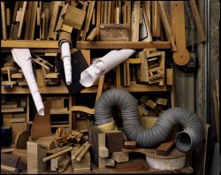 Woodworking shop, Blatt Billiards, New York City, 2014